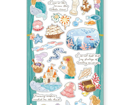 Mind Wave Stickers - Petit Theatre - Little Mermaid