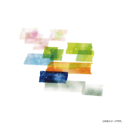 Miki Tamura - Chigiri-e - Flow Washi Tape Set (6 Rolls)