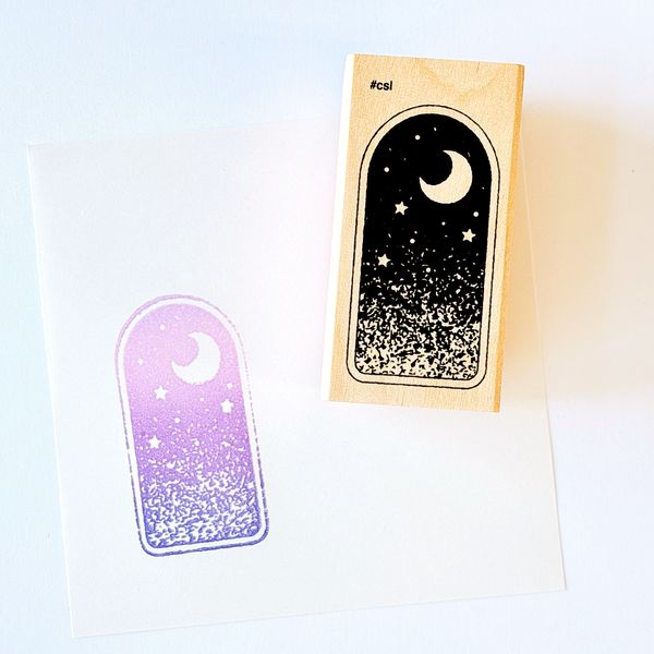 Kodomo No Kao Stamps - I Love Stamp Series - Night Sky