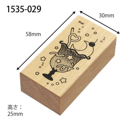 Kodomo No Kao Stamps - I Love Stamp Series - Moon Soda