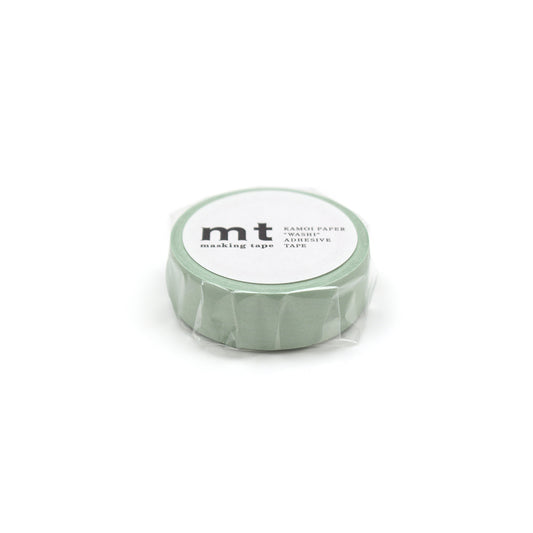 MT Washi Tape - Basic - Pastel Ivy (15mm)