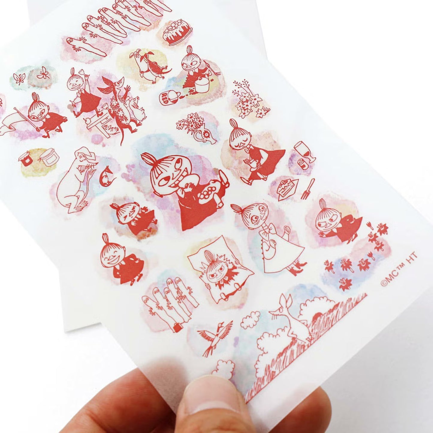 Hightide Moomin Color Transfer Stickers