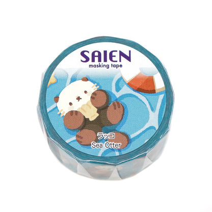 Saien Washi Tape - Sea Otter (20mm)
