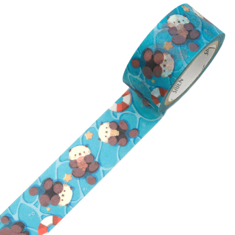 Saien Washi Tape - Sea Otter (20mm)