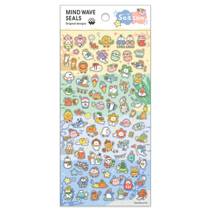 Mind Wave Stickers - Seal Stickers - Four Seasons
