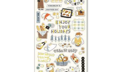 Mind Wave Stickers - Take a Stroll - Bakery