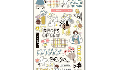 Mind Wave Stickers - Take a Stroll - Florist