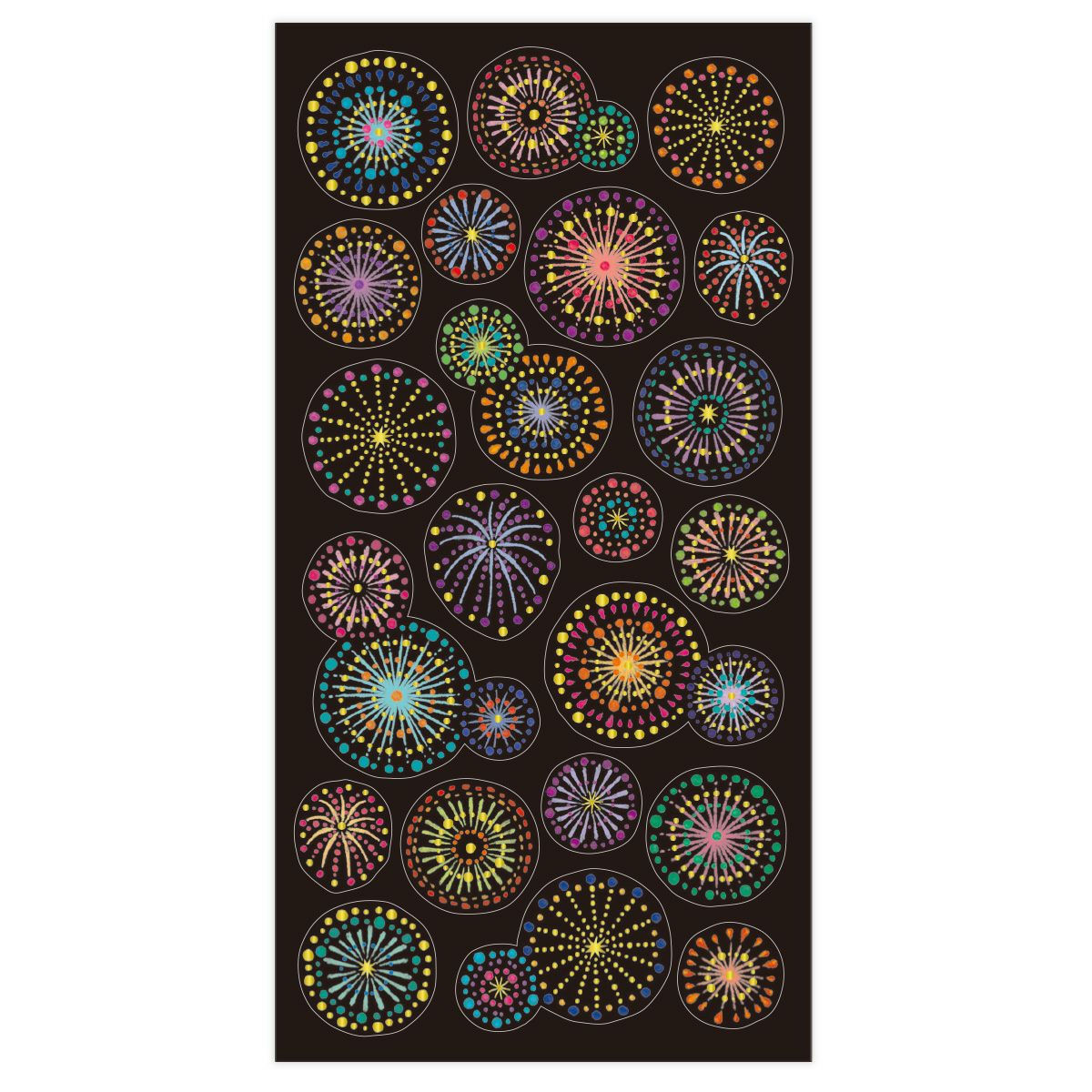Mind Wave Stickers - Summer - Fireworks