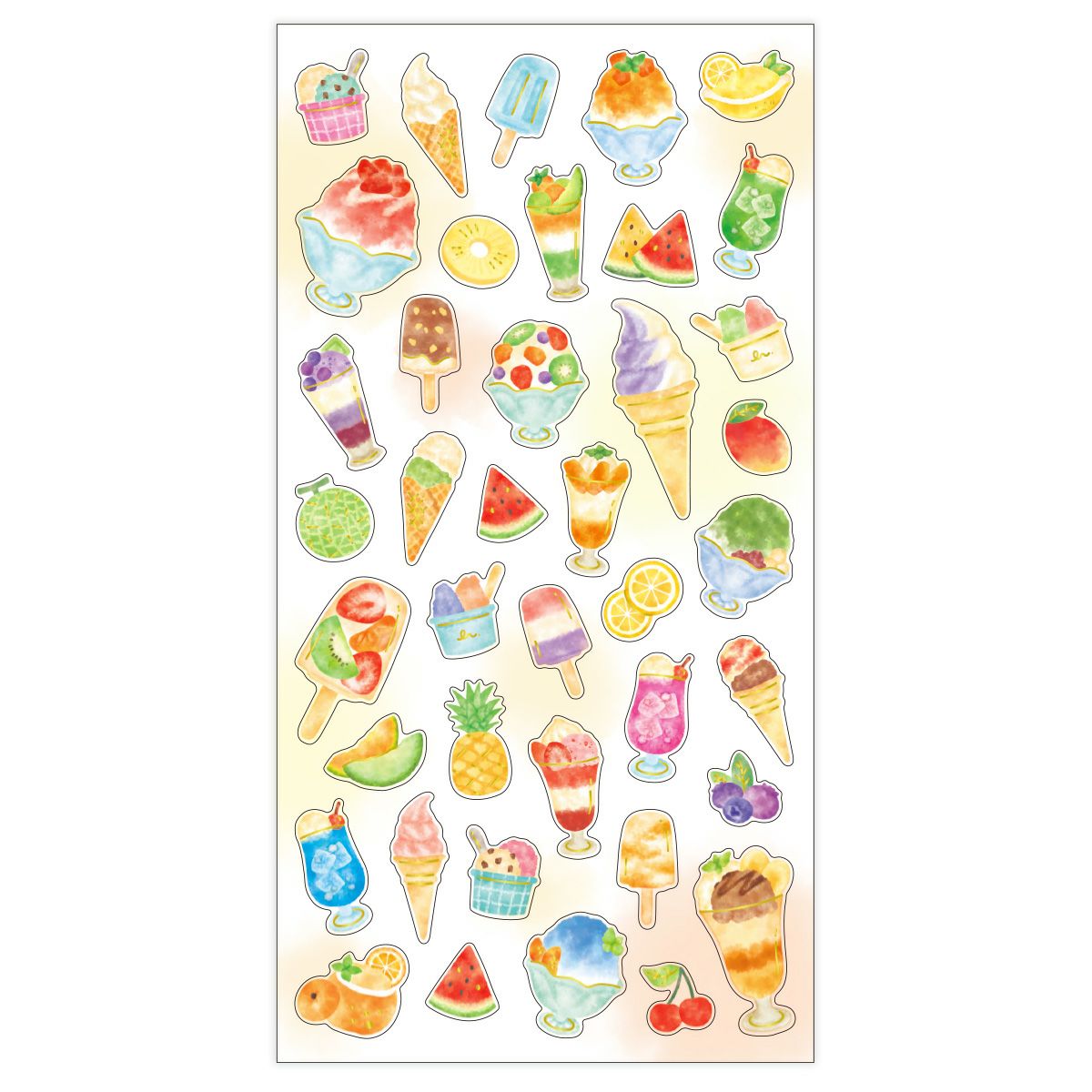 Mind Wave Stickers - Summer - Sweets