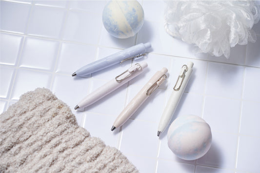 Uniball One P Limited Edition - Bath Bomb (0.5mm Black Ink)