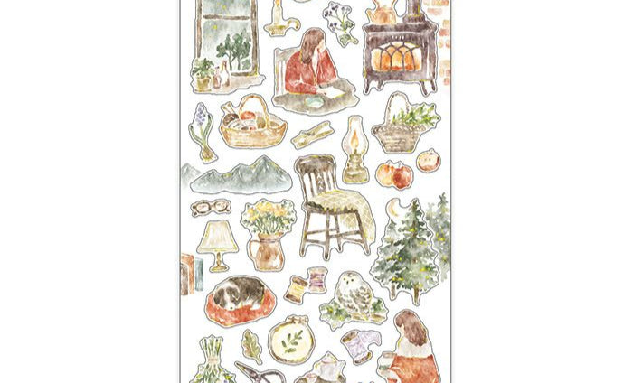 Mind Wave Stickers - With Nature - Comfort Hobbies