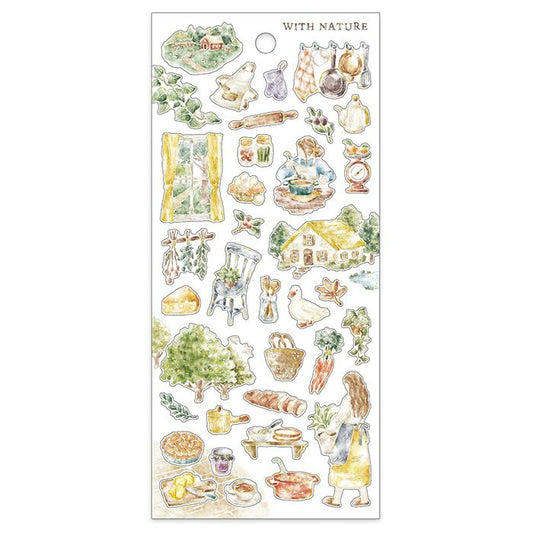 Mind Wave Stickers - With Nature - Lunch Prep